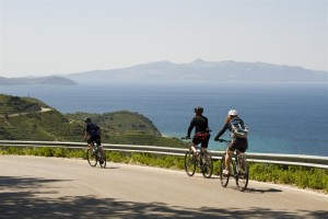 Mit dem Fahrrad entlang der Ionischen Küste