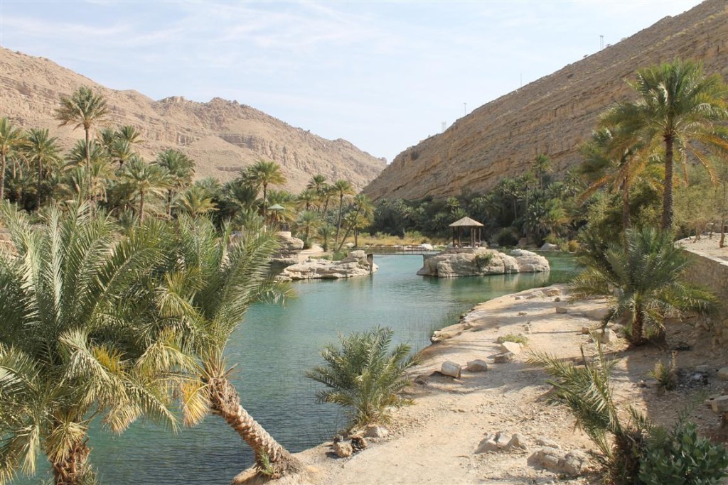 Wadi im Hajar-Gebirge