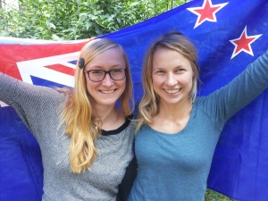 Neuseeland-Expertinnen: Franziska Wachsmuth und Tina Henker