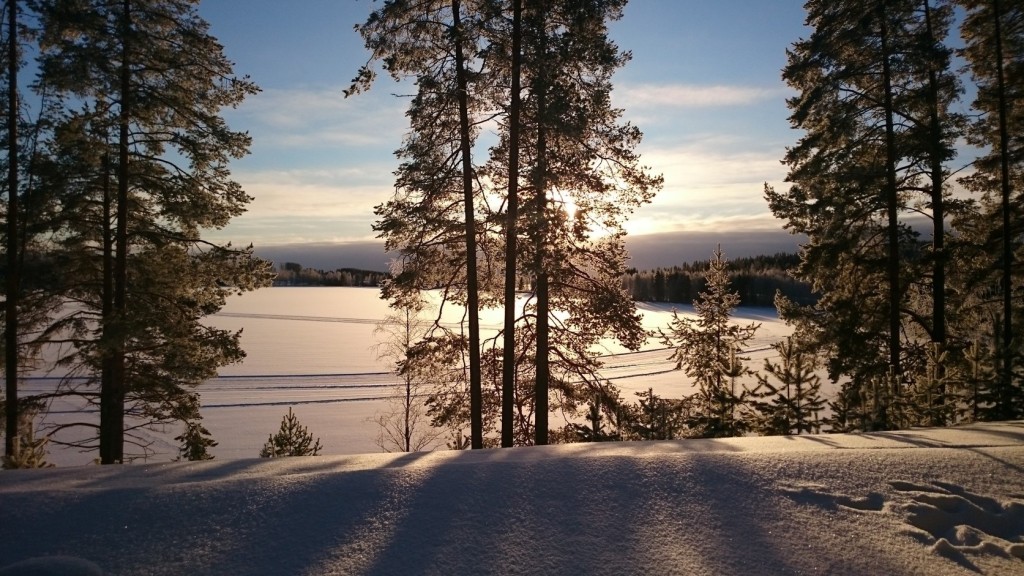 Die idyllische Landschaft rings um Vuokatti lädt zum trainieren und genießen ein.