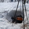 Nie schmeckt die Suppe besser als am Lagerfeuer