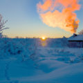 Die gemütlichen Hütten in der Finnmarksvidda verfügen jeweils über eine Sauna zum Aufwärmen.