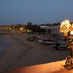 Abendstimmung auf der Insel Gorée, nachdem alle Tagesausflügler wieder auf dem Festland sind.