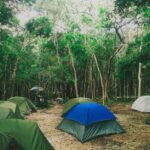 Auf dieser Reise übernachten Sie in festen Unterkunften als auch in Zelten, wie hier bei Calakmul