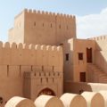 Alte Forts, teils restauriert, findet man im Oman in jeder Stadt