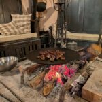 Rösten der Castagne