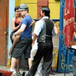 Tango im Viertel La Boca von Buenos Aires