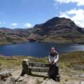 Dominique im Cajas Nationalpark Cajas Nationalpark