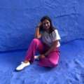 Alexandra in der blauen Stadt Chefchaouen